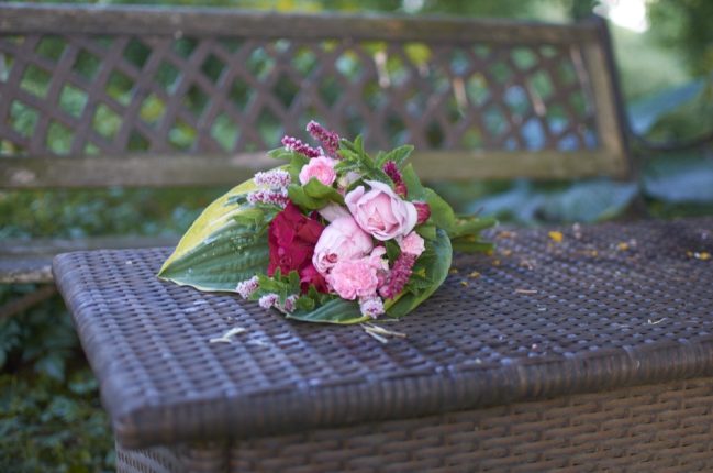 Růže, rdesno, máta, bohyška.