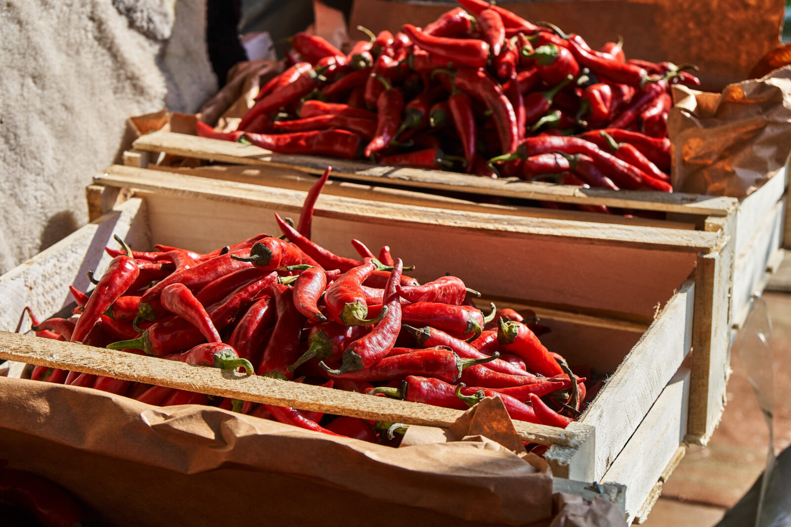 Chilli papričky sušení / Depositphotos