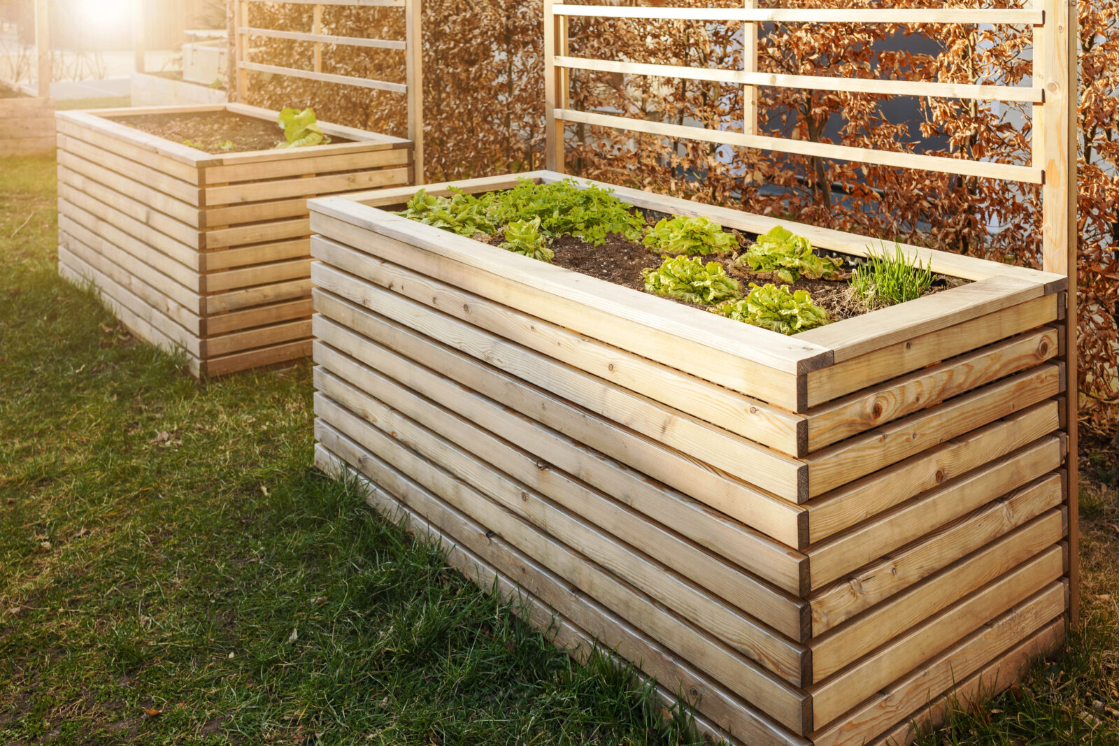 Vyvýšené záhony / Foto: Depositphotos