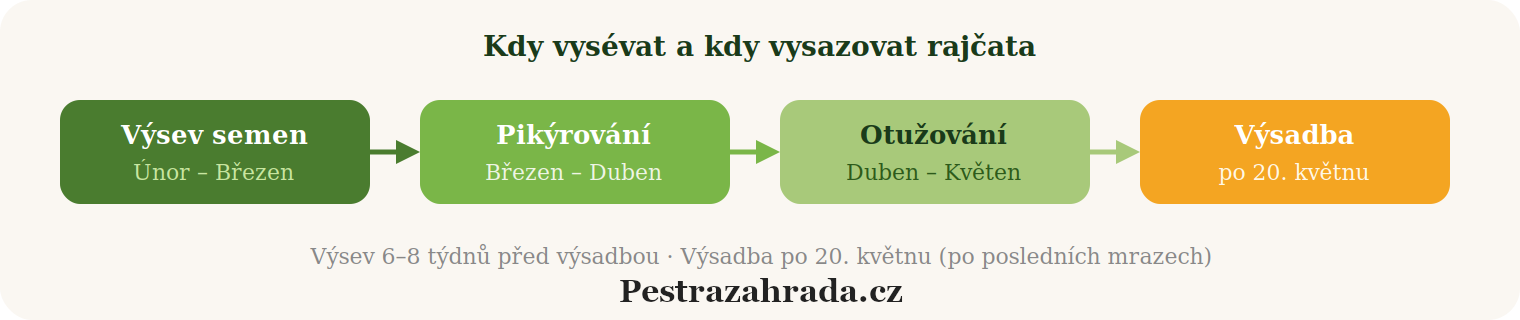 Kdy vysévat a kdy vysazovat rajčata / Foto: Pestrazahrada.cz