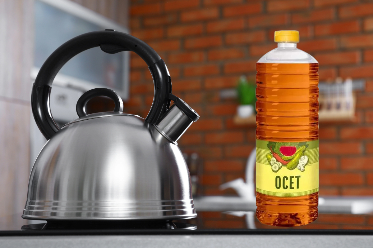 Vodní kámen a ocet / Foto: Depositphotos